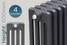TE4-600-A-TH - Trade Essentials Metallic Anthracite 4 Column Horizontal Radiator H600 x W1220 TE4-600-A-TH - Trade Essentials Metallic Anthracite 4 Column Horizontal Radiator H600 x W1220